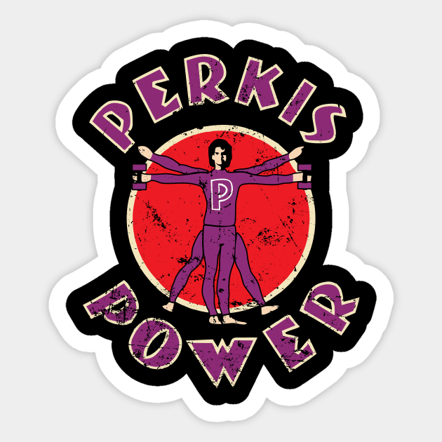 Perkis Power - Vintage 1995 Sticker by Europhia